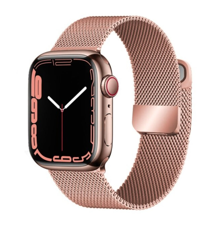 Steel Band for Apple Watch (Rose Gold)